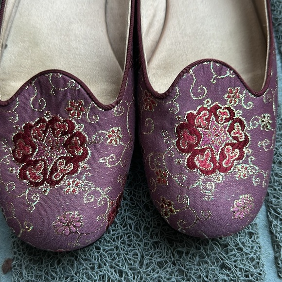 PRADA Jacquard Fabric Ballet Flats Size 35 1/2 - Picture 2 of 7